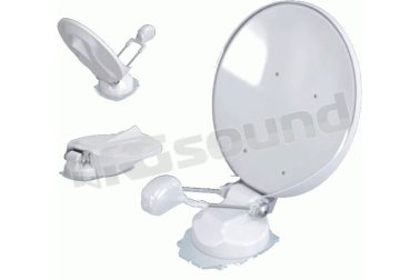 7138080 + 7138085 SATSHARK AUTO D65 antenna satellitare a puntamento automatico Calearo