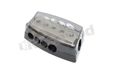 BDB 51.1 Raccoglitore di masse a 8 vie con finitura cromata satinata Connection Integrated Solution