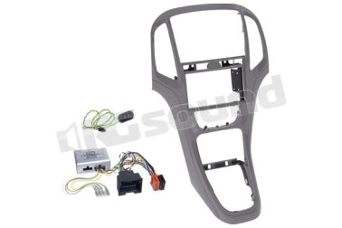 CA-HR-OAS.001AE kit completo interfaccia + mascherina Titan Grey per Opel Astra J Pioneer