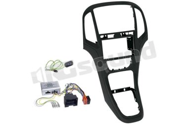 CA-HR-OAS.002AE kit completo interfaccia + mascherina black per Opel Astra J Pioneer