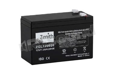 ZGL120026 12v 7.2Ah Zenith