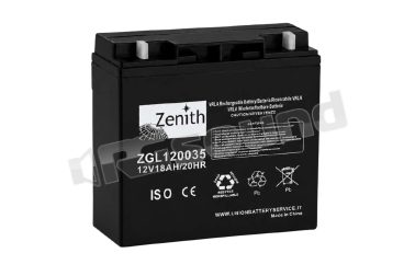 ZGL120035 12v 18Ah Zenith