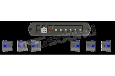PS-6 Kit di 6 sensori parcheggio anteriori e posteriori Audicom