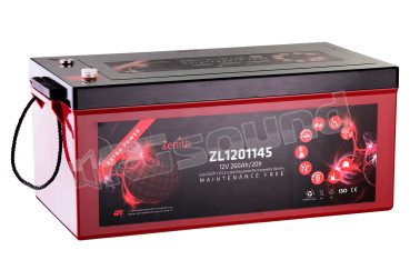ZL1201145 batterie Deep-Cycle 12v 260Ah Zenith