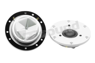 D2904/710002 coppia tweeter 25mm in alluminio anodizzato, finitura argento Scan Speak