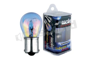 S26/R Indicator rainbow - Lampadina alogena cromata Simoni Racing
