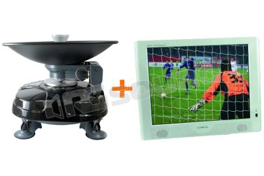 KIT CSA LCD 15B Antenna+Decoder+Monitor+Stand tavolo Camos