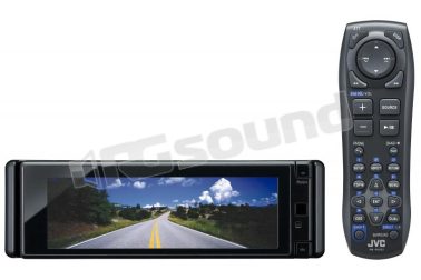 KD-AVX55 Sintolettore DVD/CD/USB con monitor ultra-widescreen e funzione Motion Sensor JVC