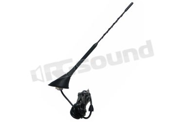 08061 Antenna FIBERGLASS Nera per Panda Phonocar
