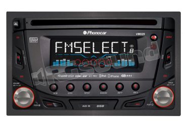 VM029 2 DIN con lettore CD-USB-SD e ingresso Aux-in Phonocar