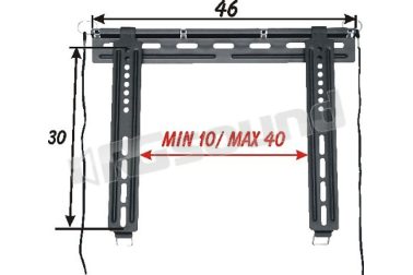 PS1 supporto da parete per TV LCD, TV LED Prandini