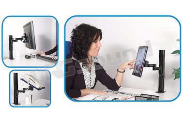 D05 porta iPad, monitor pc, lcd, telefono Prandini