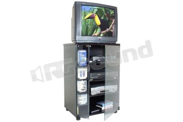 953 mobile colore nero porta tv e hi-fi Prandini