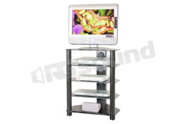 2008 mobile d'arredamento colore grigio con vetri satinati o fumè Prandini