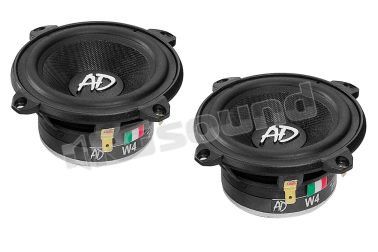 W4 Midrange 100mm con cono in fibra di vetro AD Audio Development