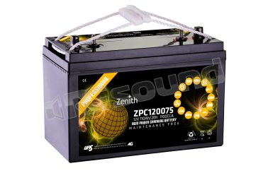 ZPC120075 Batteria sigillata AGM Zenith