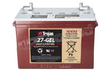 27-GEL 12V deep-cycle Trojan