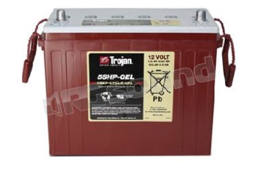 5SHP-GEL deep-cycle Battery Trojan
