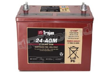 24-AGM 12V deep-cycle Trojan