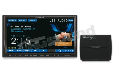 IVA-W520R + KCE-250BT  Alpine