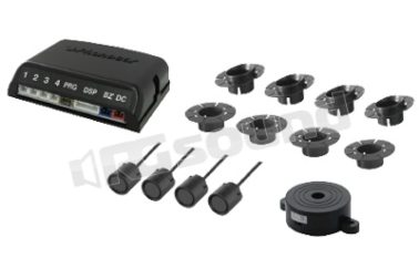 06908 Kit sensori parcheggio posteriori a copertura totale con montaggio a filo Phonocar