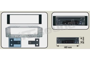 3/381 Kit fissaggio Phonocar