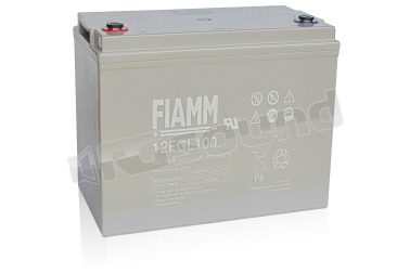 12FGL100 batteria servizio 100Ah - accumulatore solare eolico Fiamm