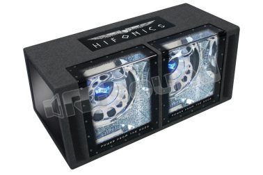 BXi12DUAL Doppio sub 30cm in cassa passa banda, impedenza 4 Ohm, potenza RMS 800 W Hifonics
