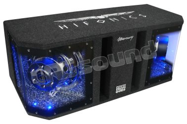 MR10DUAL Doppio sub 25cm in box passa banda Hifonics