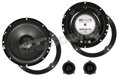 QM165VW kit altoparlanti 2 vie 165 mm per volkswagen 120W MB Quart