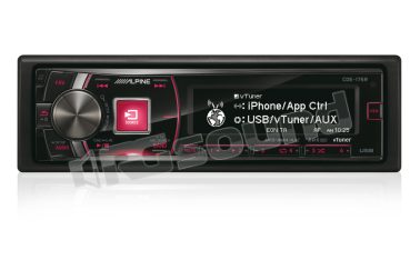 CDE-175R con processore audio Alpine