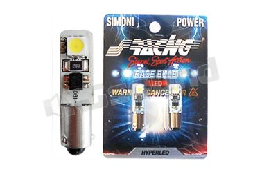 LWC/7W Warning Led H6 - Bax9s Simoni Racing