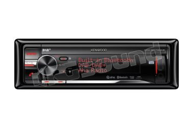 KDC-BT73DAB CD/USB tuner DAB - DAB+ e vivavoce BT Kenwood