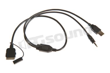 63223001 interfaccia AUX-IN/USB per iPod/iPhone Connection Integrated Solution
