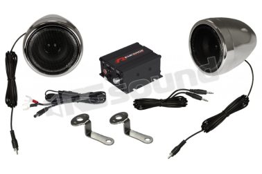 RXA100C altoparlanti + amplificatore + accessori per moto e scooter Renegade