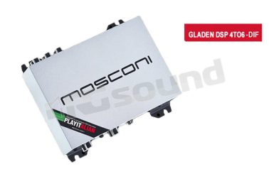 DSP 4to6 DIF Processore di segnale digitale a 4 ingressi e 6 uscite con input output digitali Mosconi