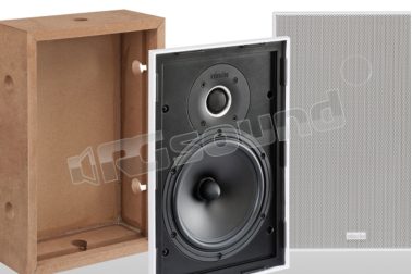 Tesi Q coppia diffusori da incasso muro Indiana Line