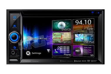 NX503E monitor doppio din con lettore DVD, USB, navigazione Europa, Bluetooth Clarion