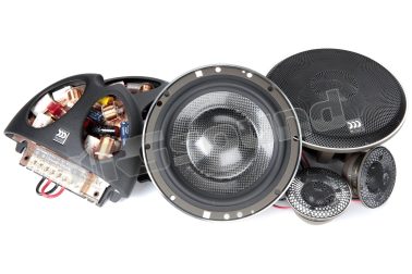 SUPREMO 602 kit a 2 vie composto da coppia di woofer Supremo da 165mm in fibra di carbonio e tweeter Supremo Piccolo Morel
