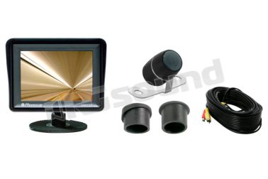 VM160 sistema retrovisivo con monitor 3.5” e accessori per montaggio universale Phonocar