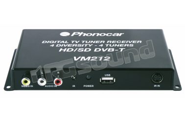 VM212 sintonizzatore digitale 4 antenne DIVERSITY Phonocar