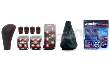 KT1 cuffia - pomello - kit pedali - gommini removibili - cappucci valvola Simoni Racing