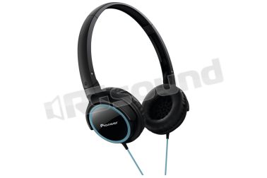 SE-MJ512-GK Cuffie dinamiche colore nero e azzurro Pioneer