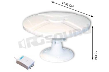 Antenna omni-direzionale terrestre 33cm  SR Mecatronic