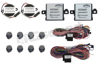 KIT070UNPS81/8C ParkEasy Flat interfaccia con sensori anteriori e posteriori 17mm Paser