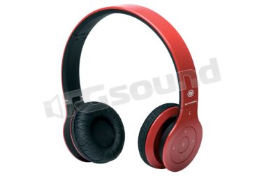 M-HPB20.R cuffie Bluetooth rosse Macrom