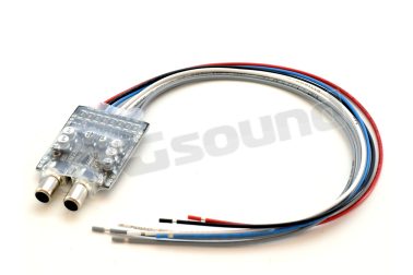 HLA.SLIM Riduttore di segnale amplificato 2 ch Mosconi