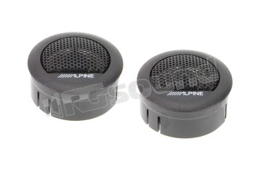 SXE-1006TW Coppia di tweeter in Mylar-Titanio con accessori di montaggio Alpine