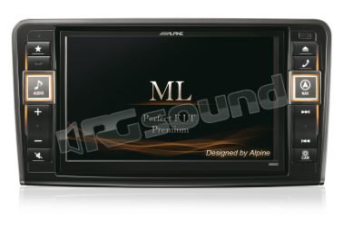 X800D-ML Monitor navigatore specifico Mercedes-Benz ML e GL Alpine