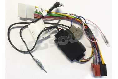 APF-S987-NI comandi al volante Nissan Qasqhai dal 2014 con gestiore orologlio Alpine